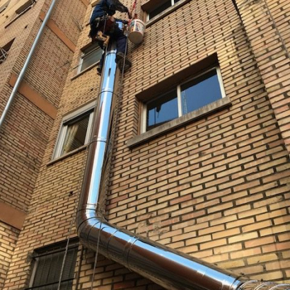 Instalacion de chimeneas 2